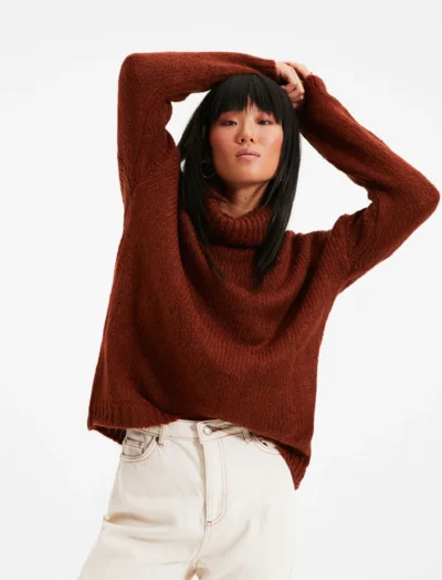 Emerald Turtleneck Sweater